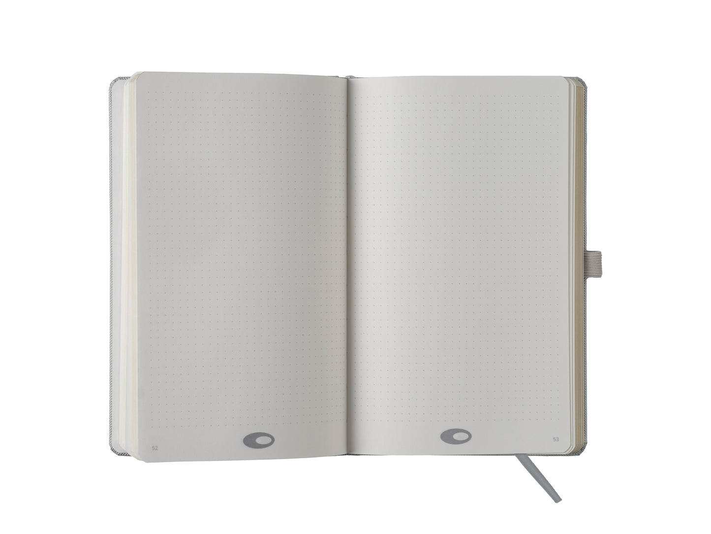 CALLIGRAPHY OUTLINE NOTEBOOK | SILVER