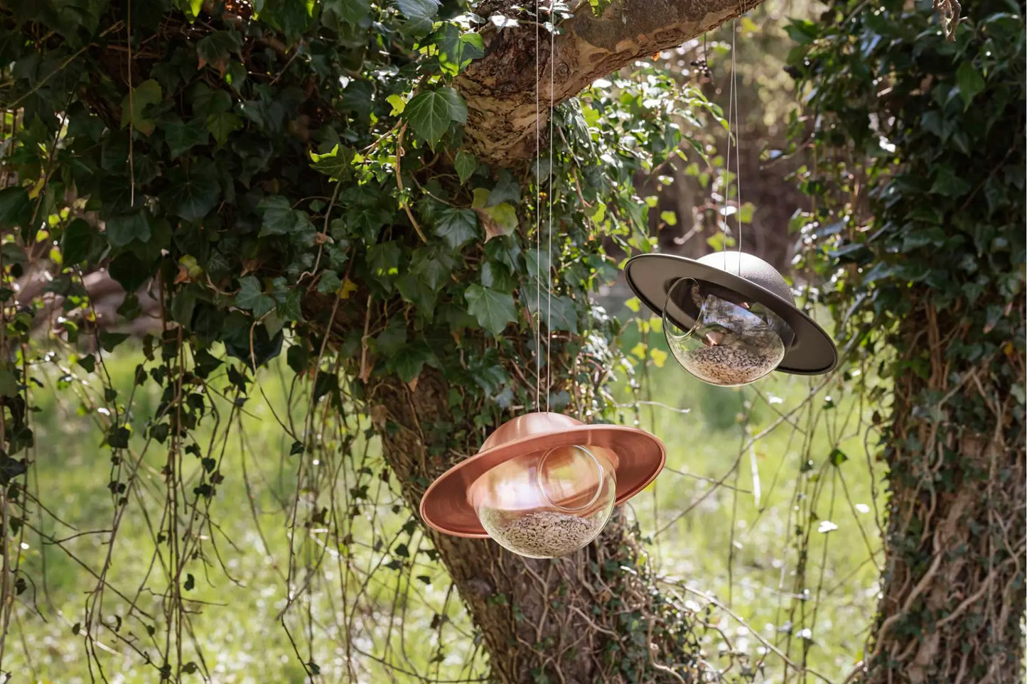 SATURN BIRD FEEDER | COPPER