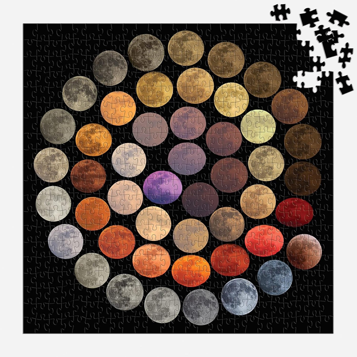 COLOURS OF MOON PUZZLE