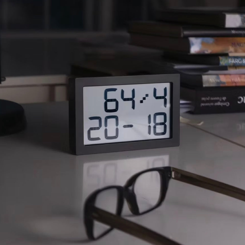 ALBERT ALARM CLOCK | BLACK