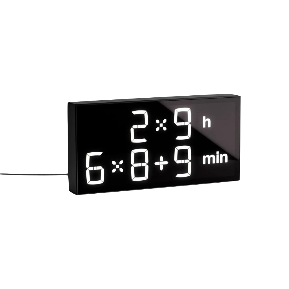 ALBERT CLOCK | BLACK