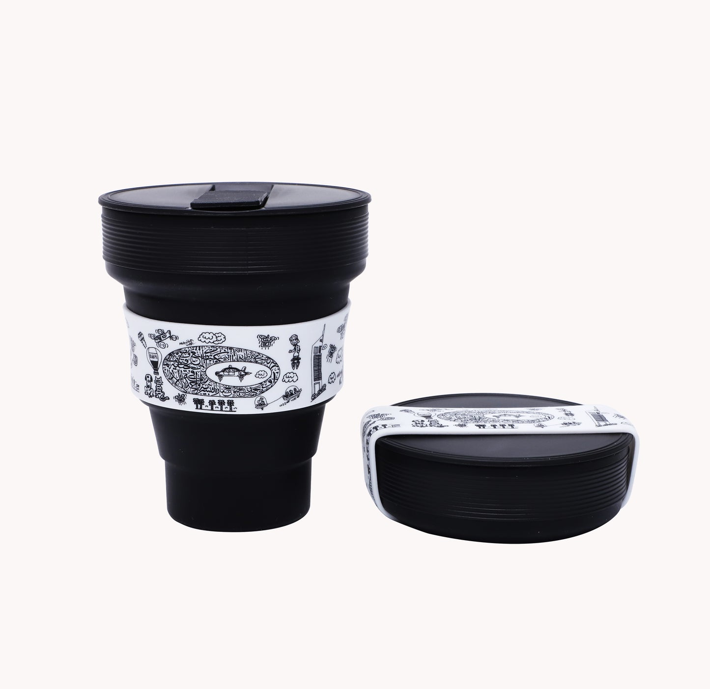MOTF x LUTFI COLLAPSIBLE CUP | BLACK