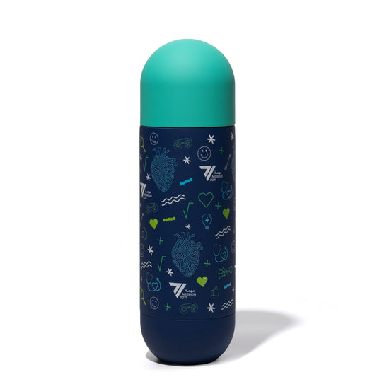 HEART BULLET BOTTLE | BLUE