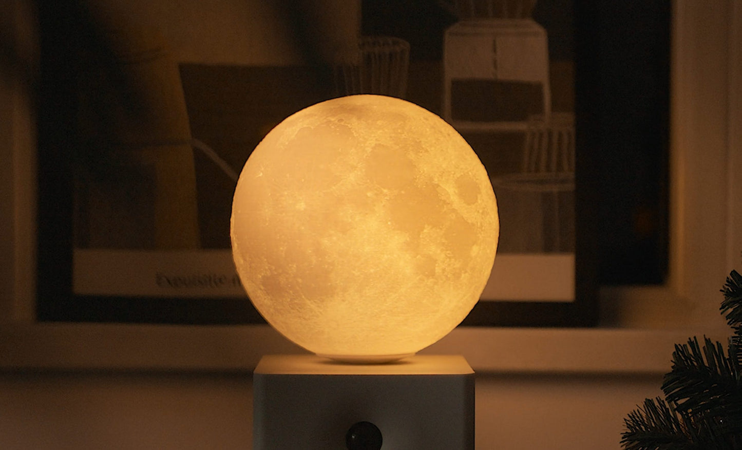 LARGE LUNASPIN LAMP