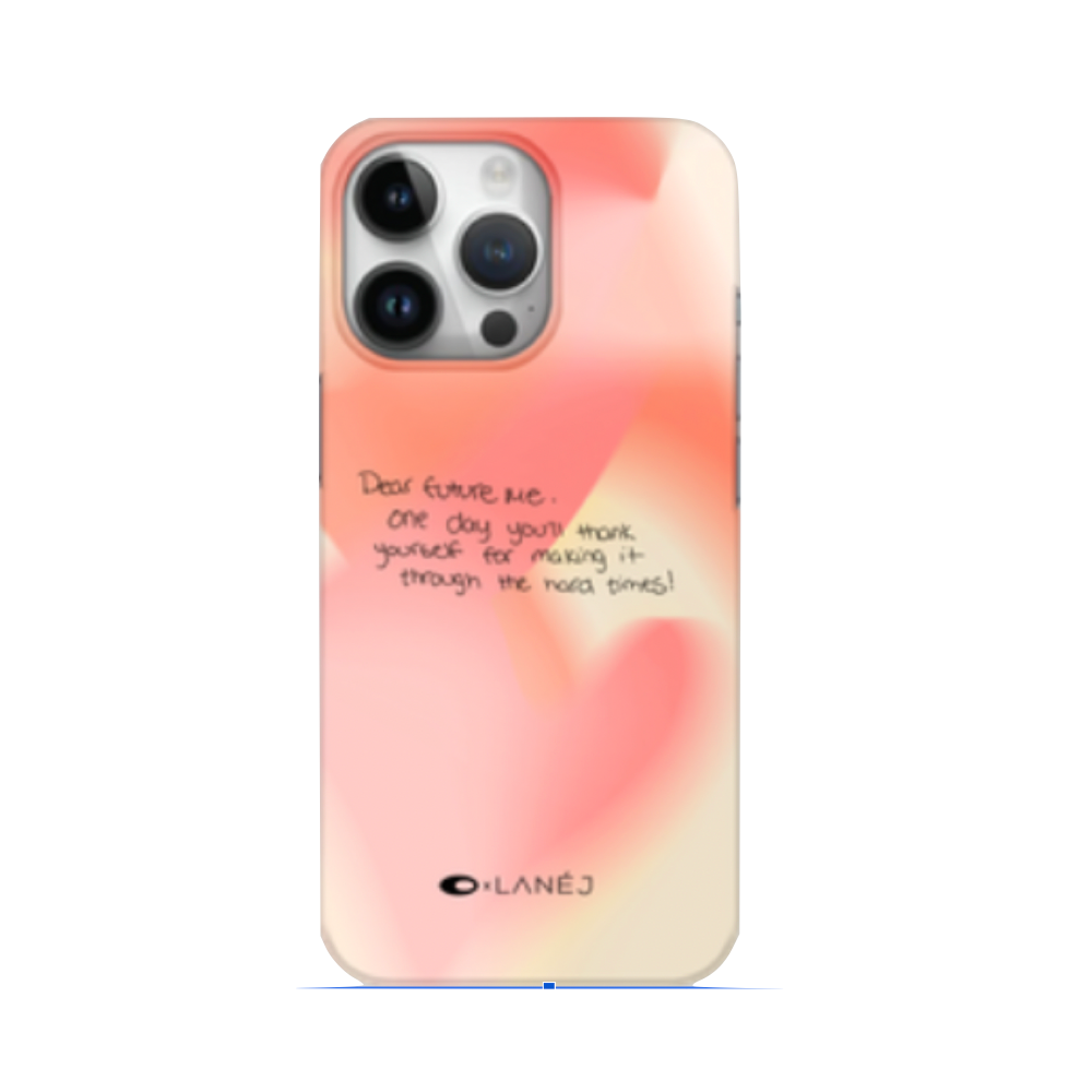 LANEJ GRADIENT SNAP CASE | BLUSHING SANDS
