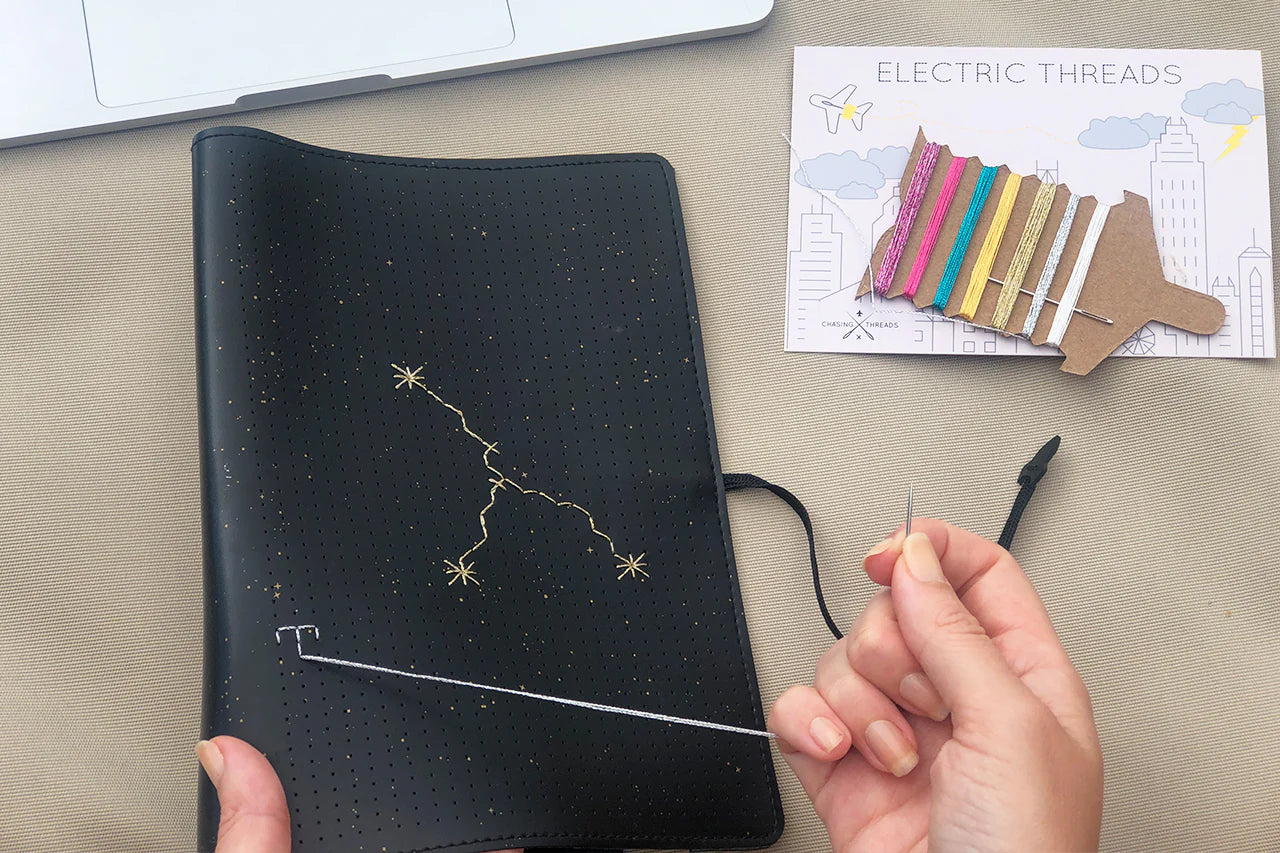 STITCH YOUR STAR SIGN NOTEBOOK