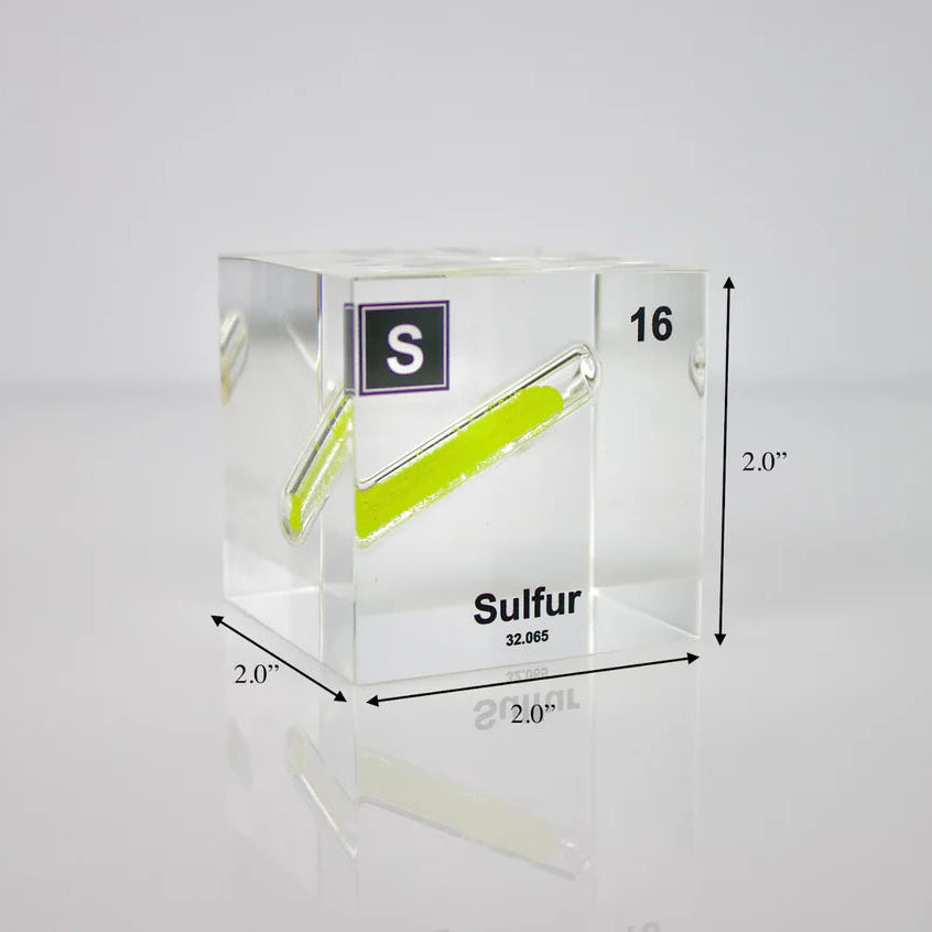 SULFUR ELEMENT CUBE