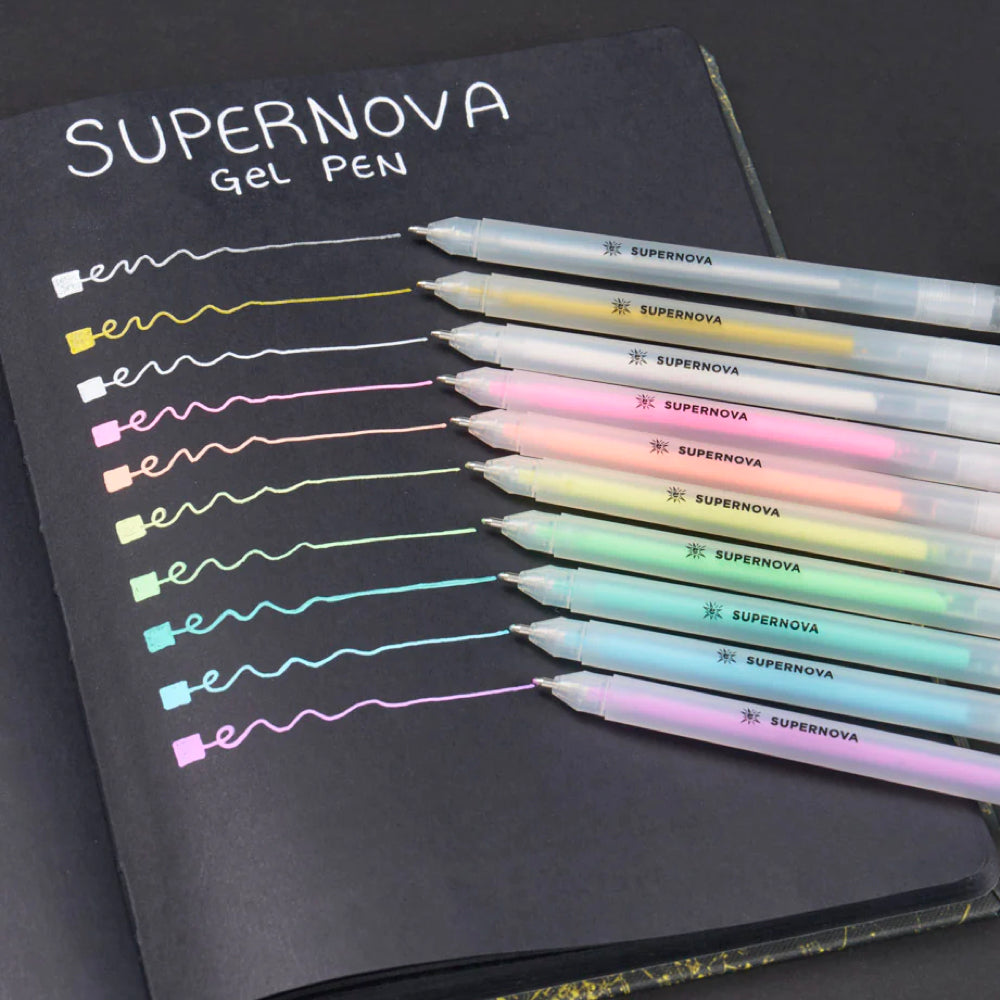 SUPERNOVA GEL PENS | PACK OF 10