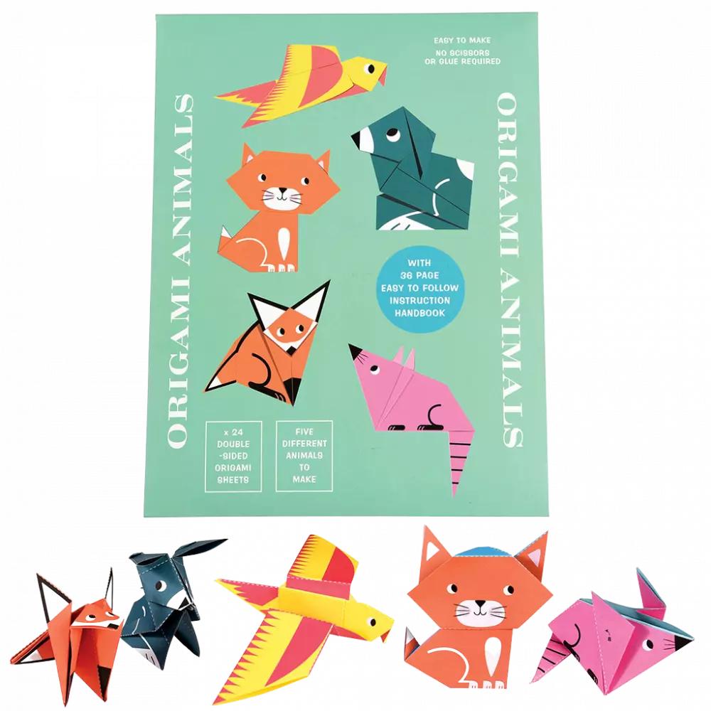 CHILDREN'S ORIGAMI KIT | ANIMALS