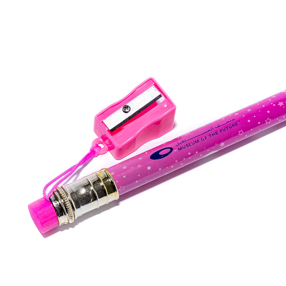 KIDS SPACE SUIT JUMBO PENCIL | PINK