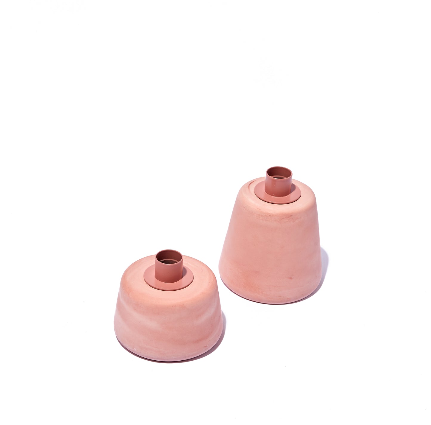 CONE CANDLEHOLDER TALL | RED