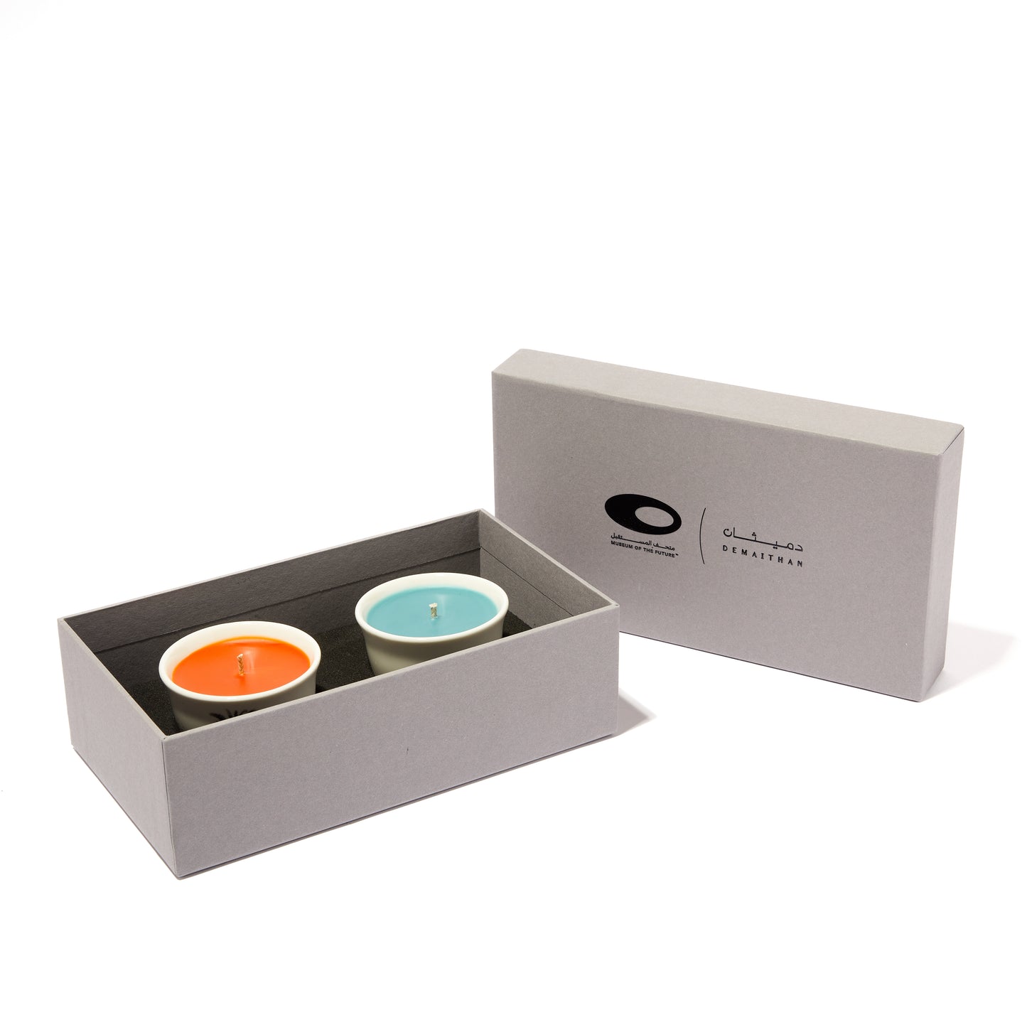 DEMAITHAN CANDLE CUP SET OF 2