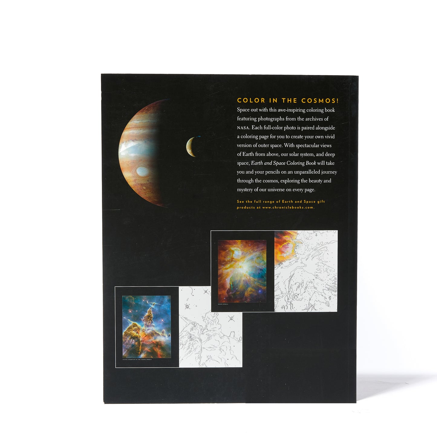 EARTH AND SPACE COLOURING BOOK