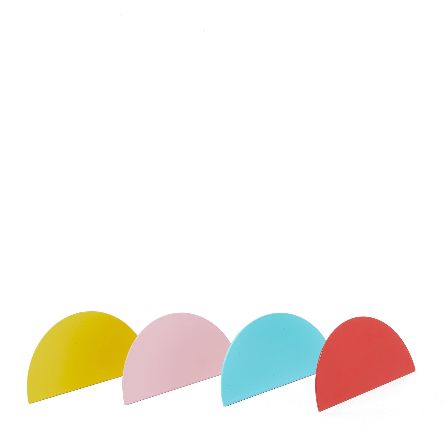 GEOMETRIC PHOTO CLIP SEMI- CIRCLE | BLUE
