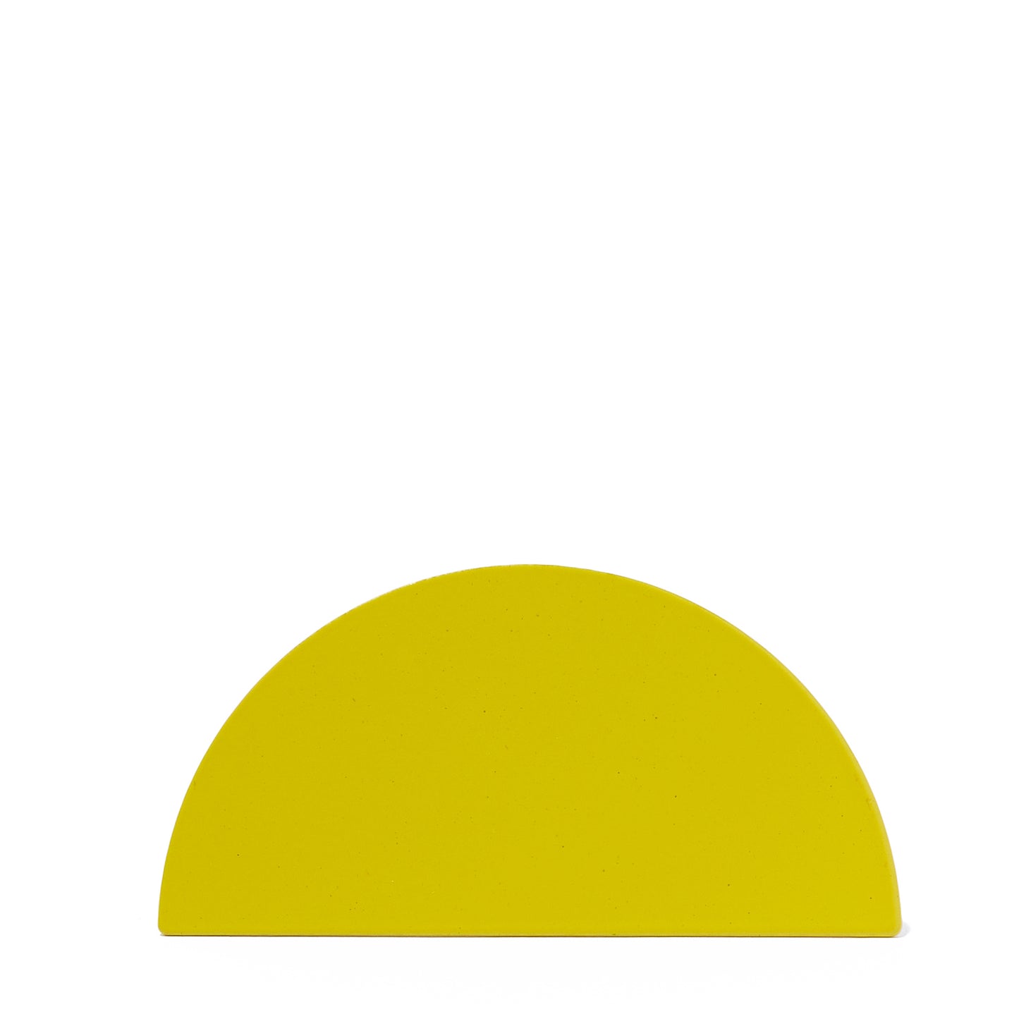 GEOMETRIC PHOTO CLIP SEMI-CIRCLE | YELLOW