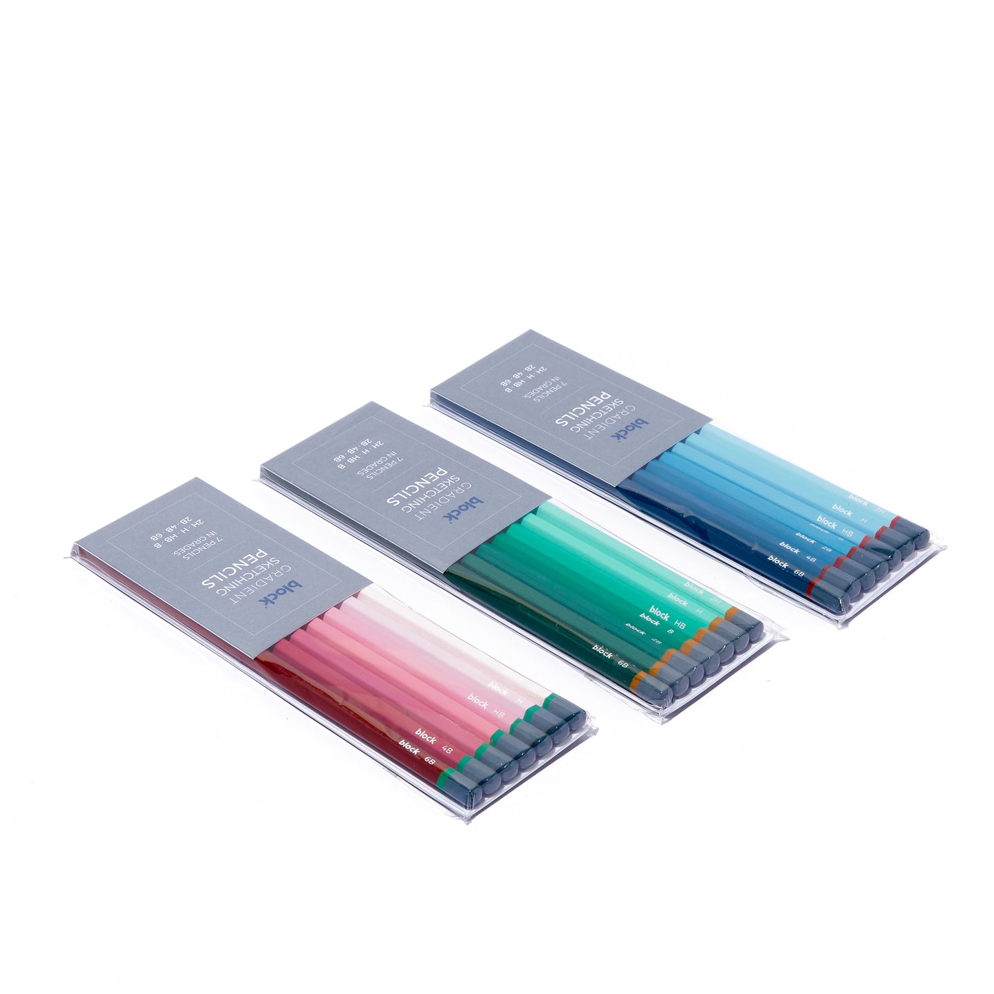 GRADIENT SKETCHING PENCILS | BLUE
