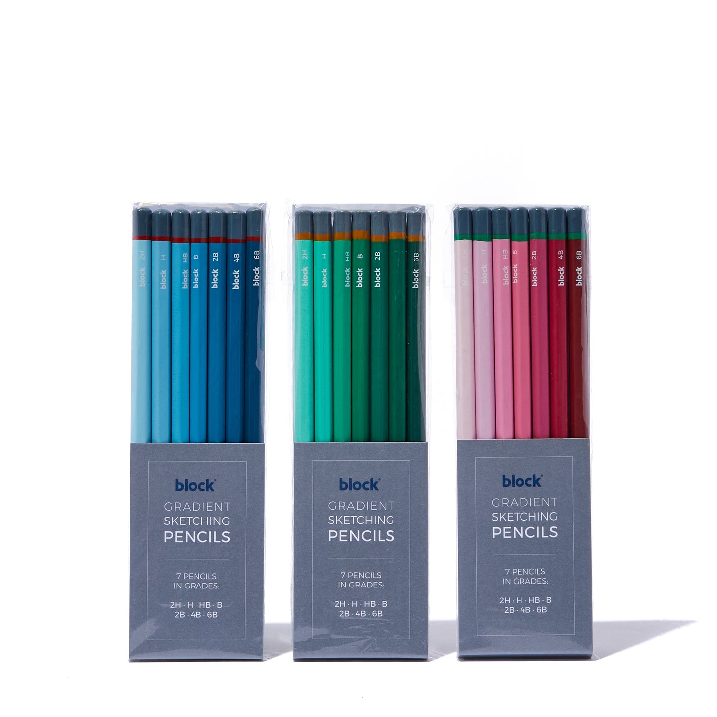 GRADIENT SKETCHING PENCILS | GREEN