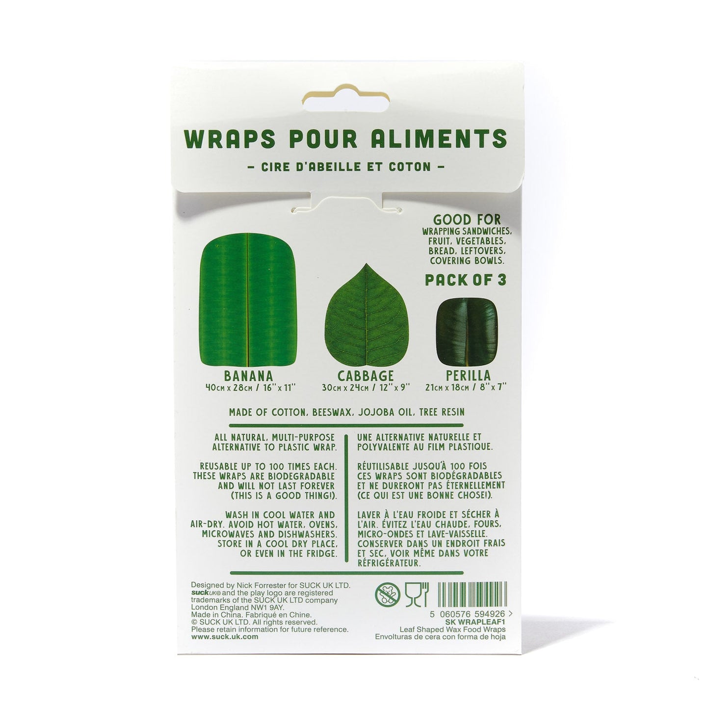ECO WAX LEAF WRAPS