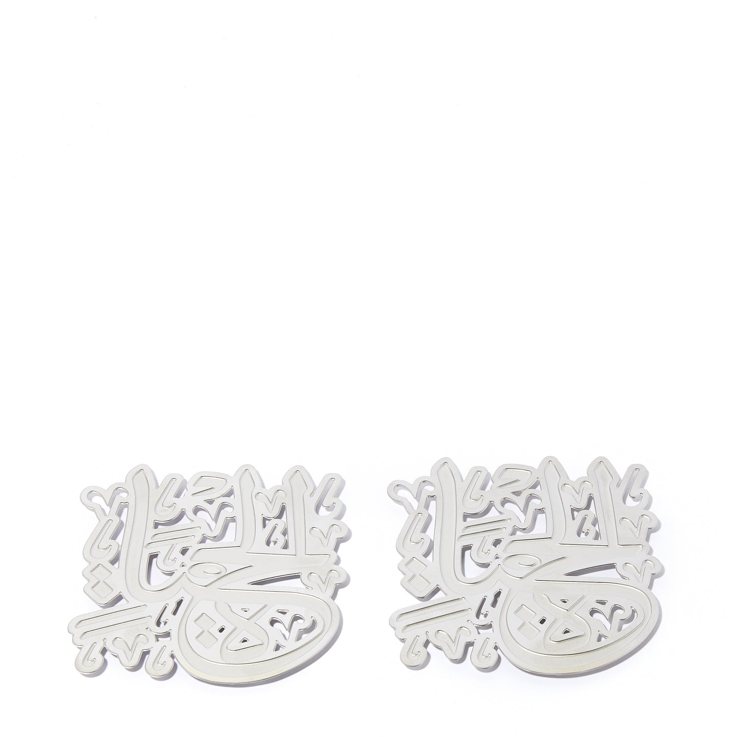 CALLIGRAPHY COASTER SET OF 2