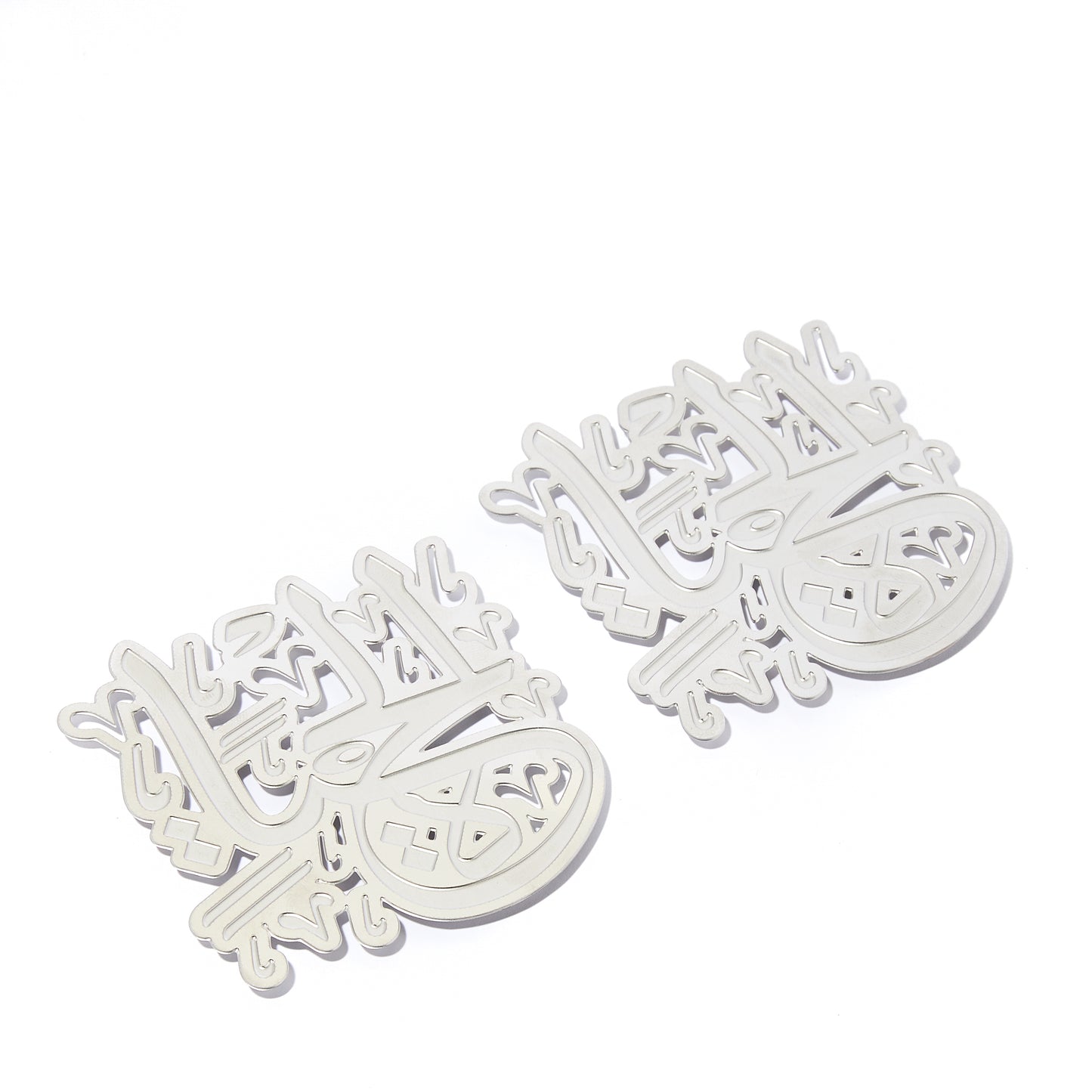 CALLIGRAPHY COASTER SET OF 2