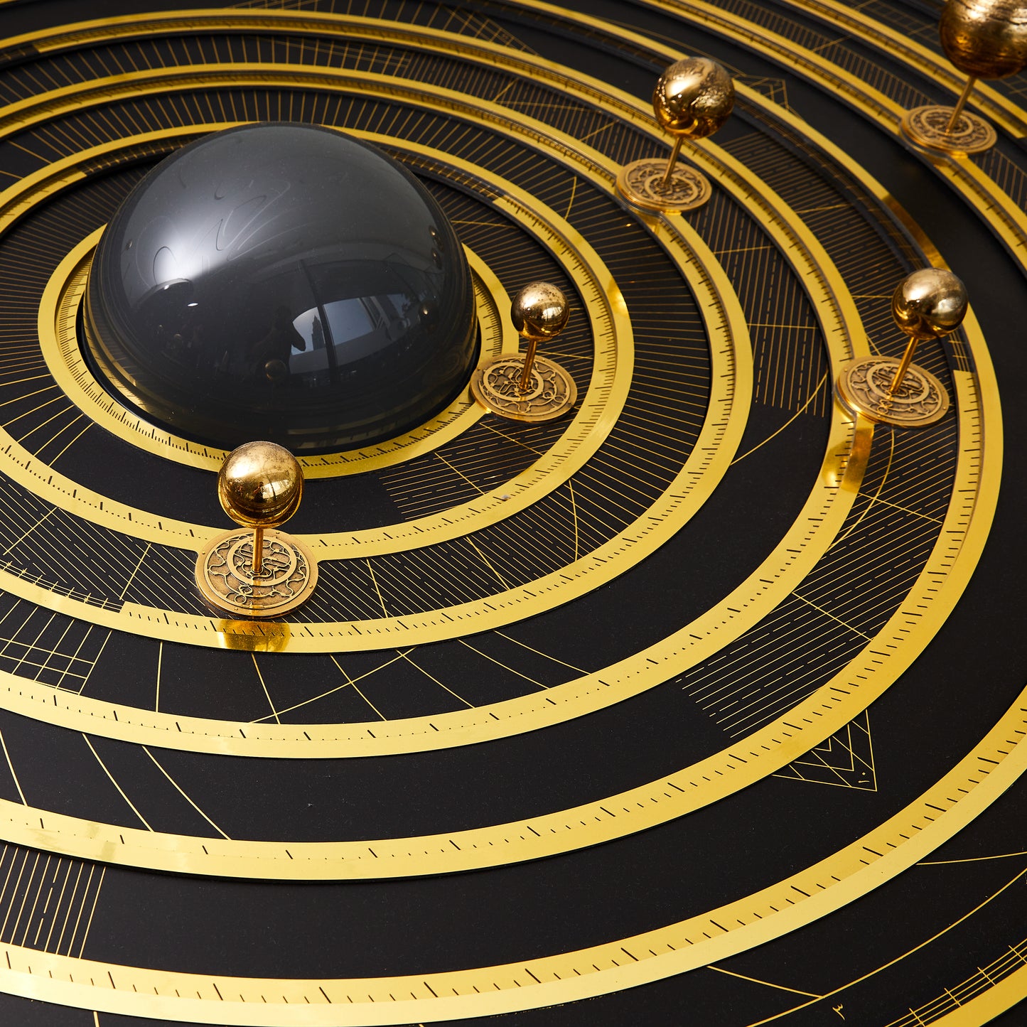 ORRERY REPLICA 1.2M BRASS