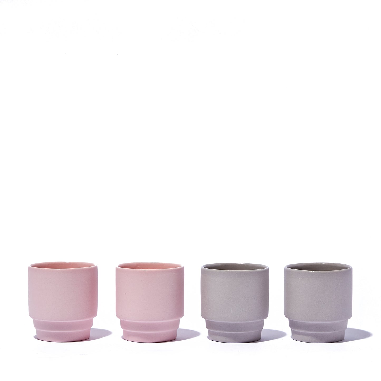 MONDAY ESPRESSO MUG SET OF 2 | GREY