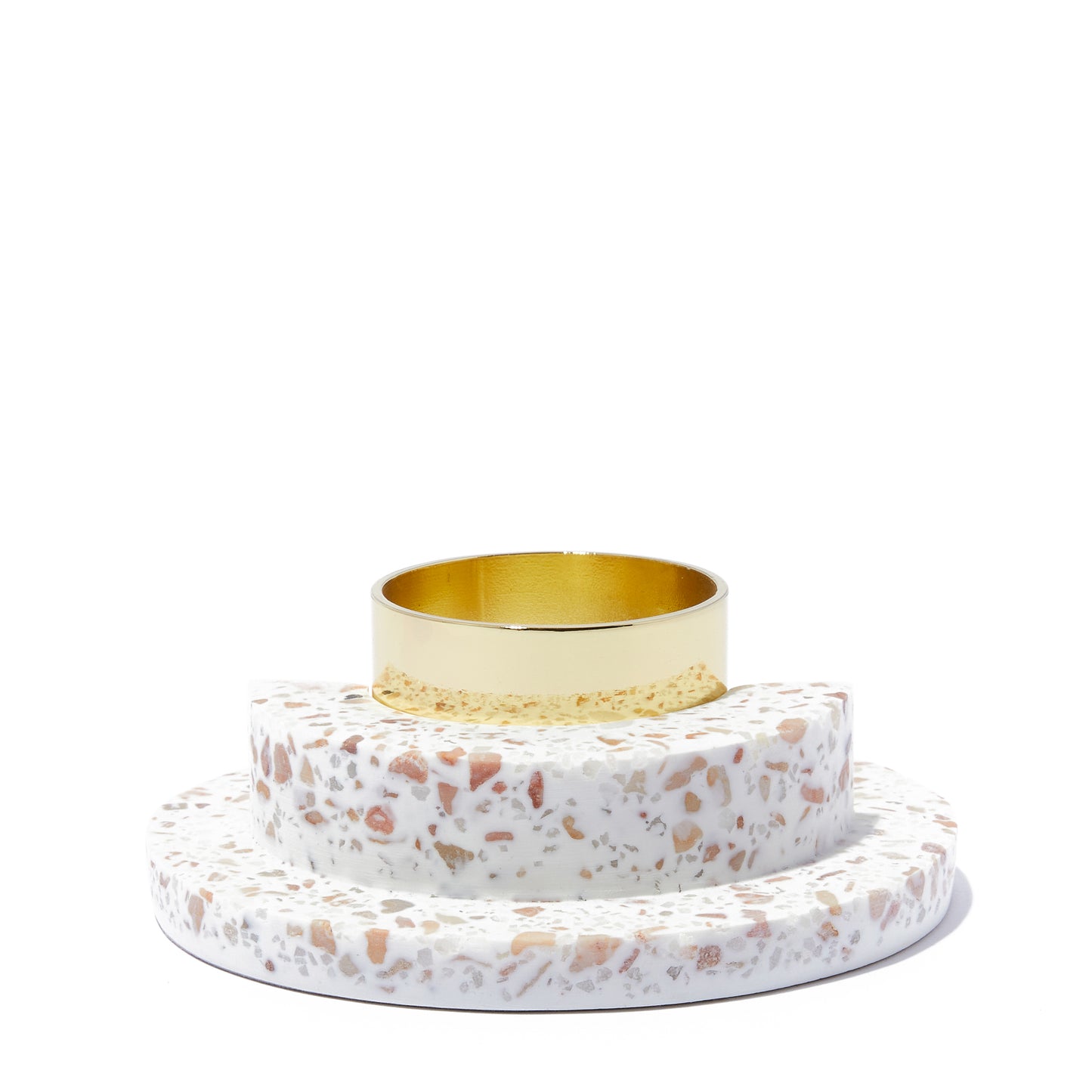 PLY TEALIGHT HOLDER | WHITE