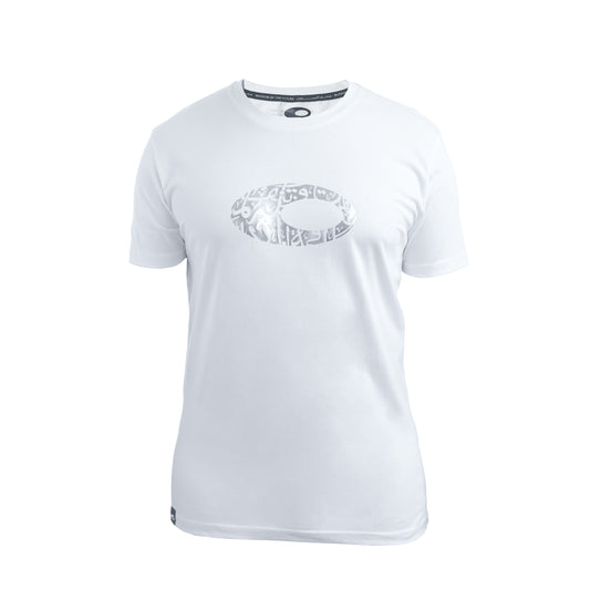 SILVER LOGO T-SHIRT WHITE | XXL