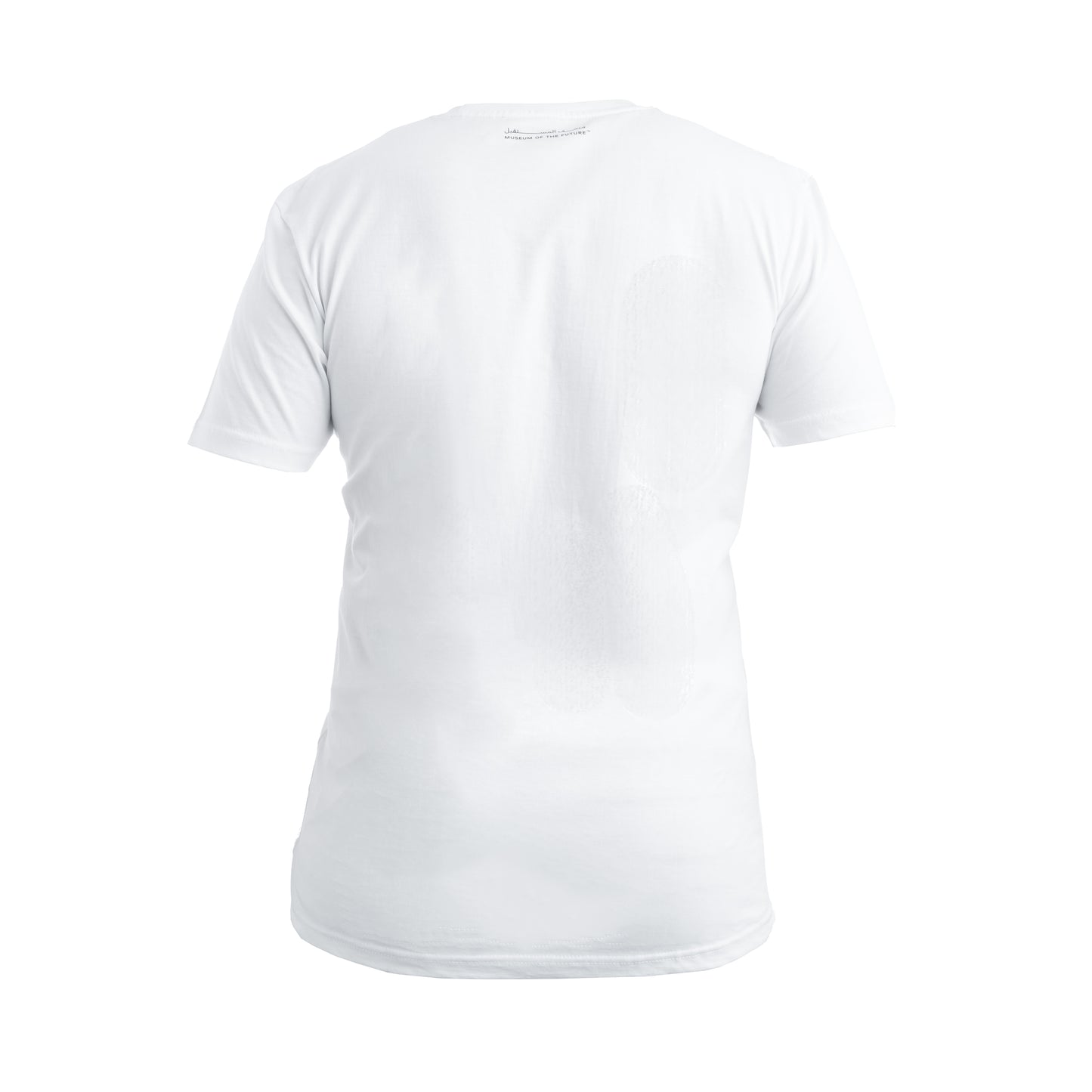 SILVER LOGO T-SHIRT | WHITE XS