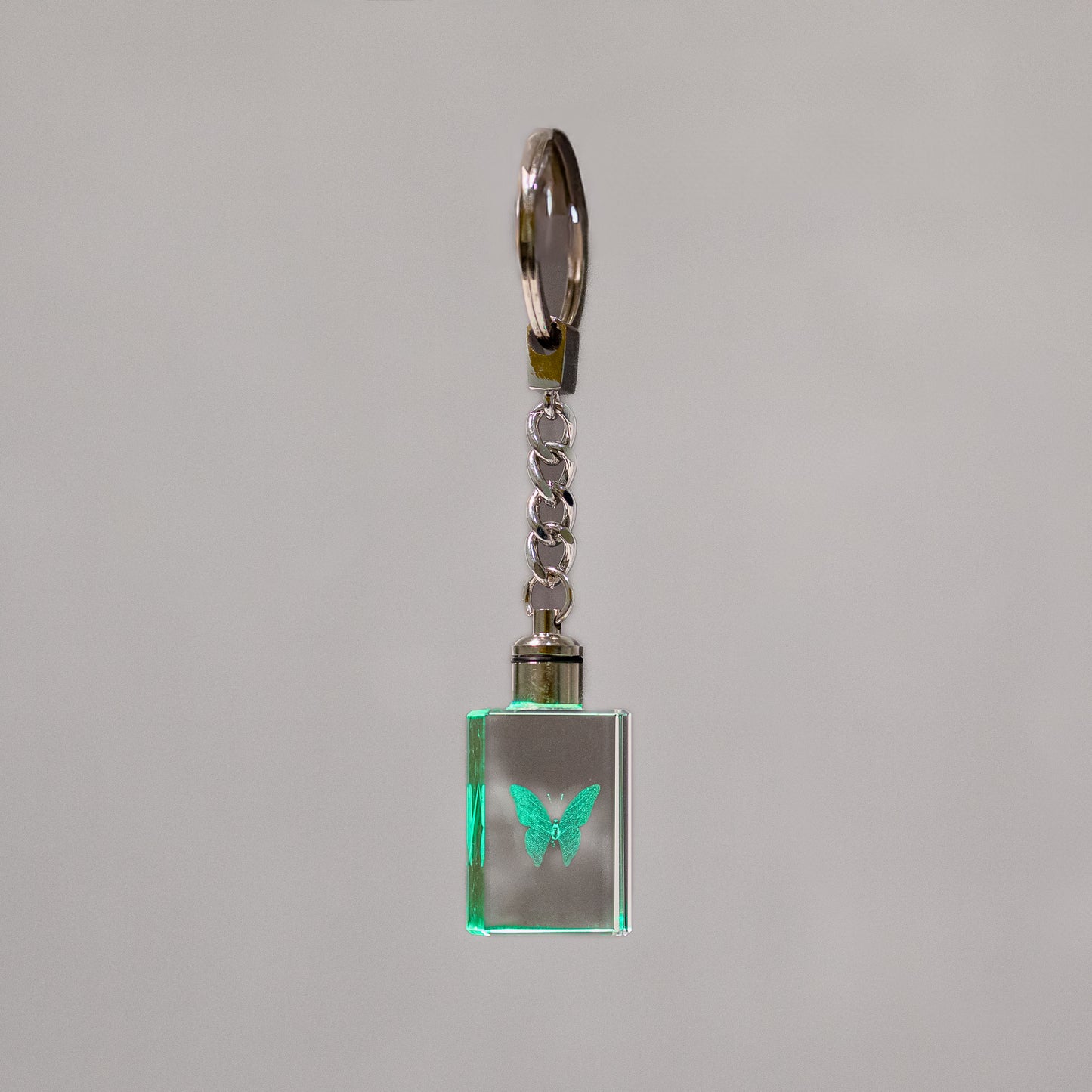 THE LIBRARY PEACOCK BUTTERFLY KEYCHAIN