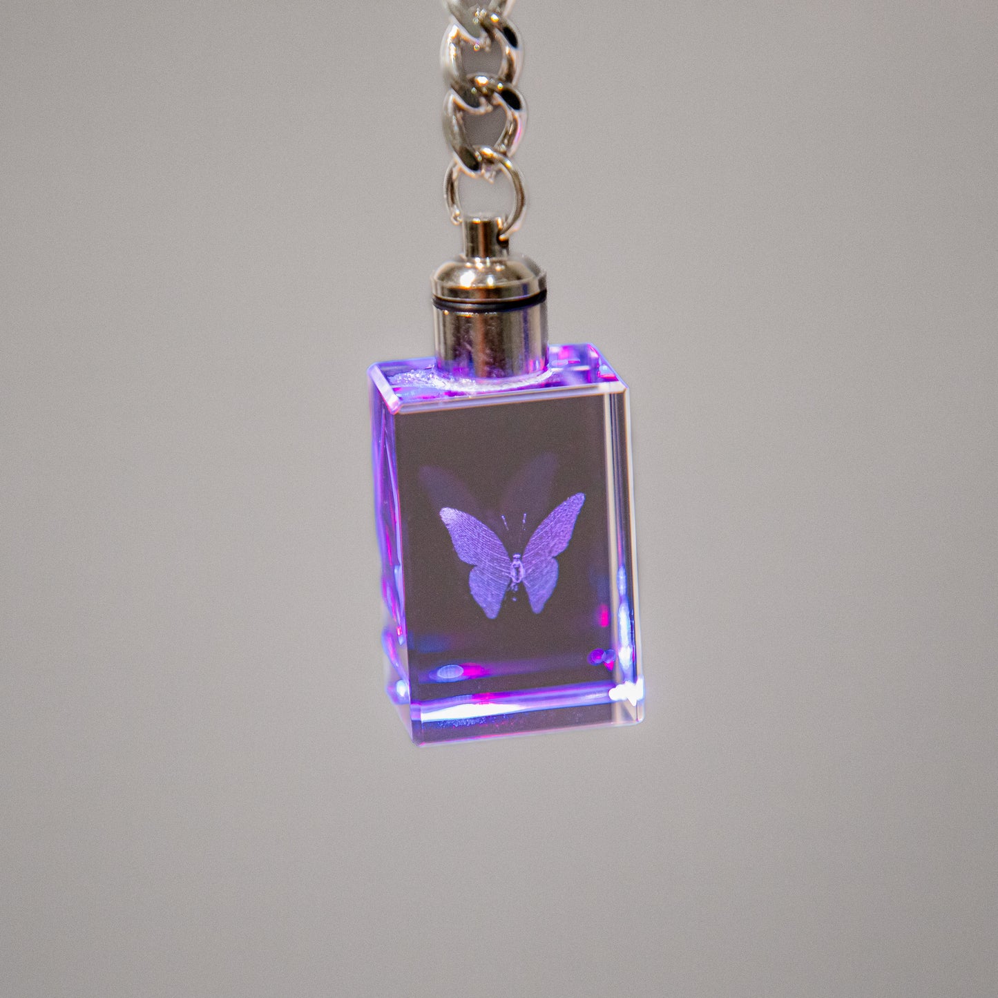 THE LIBRARY PEACOCK BUTTERFLY KEYCHAIN