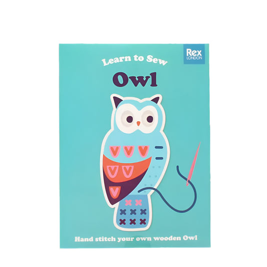 OWL | LEARN TO SEW WOODEN HAND-STITCH SET
