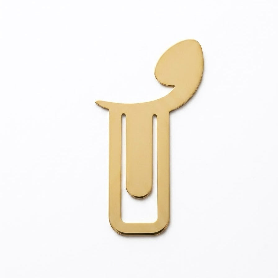 DAMMA BOOKMARK | BRASS