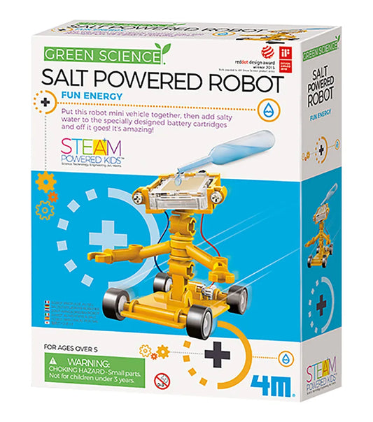 4M KIDS LABS | GREEN SCI-SALT WATER ROBOT