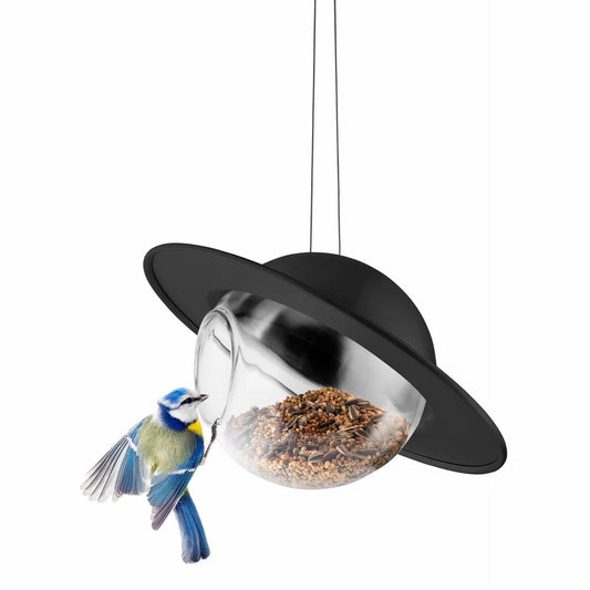 SATURN BIRD FEEDER | BLACK