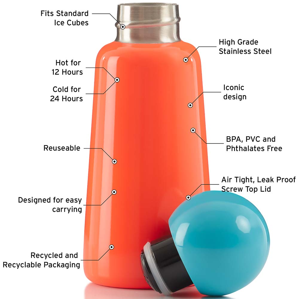 SKITTLE 300ML | CORAL SKY BLUE
