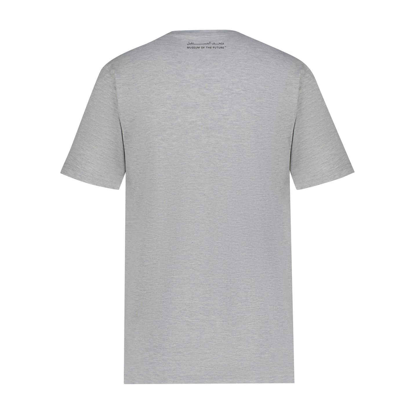 CALLIGRAPHY CROP T-SHIRT | GREY