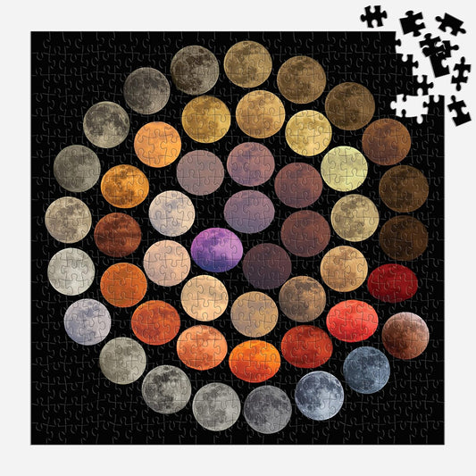 COLOURS OF MOON PUZZLE