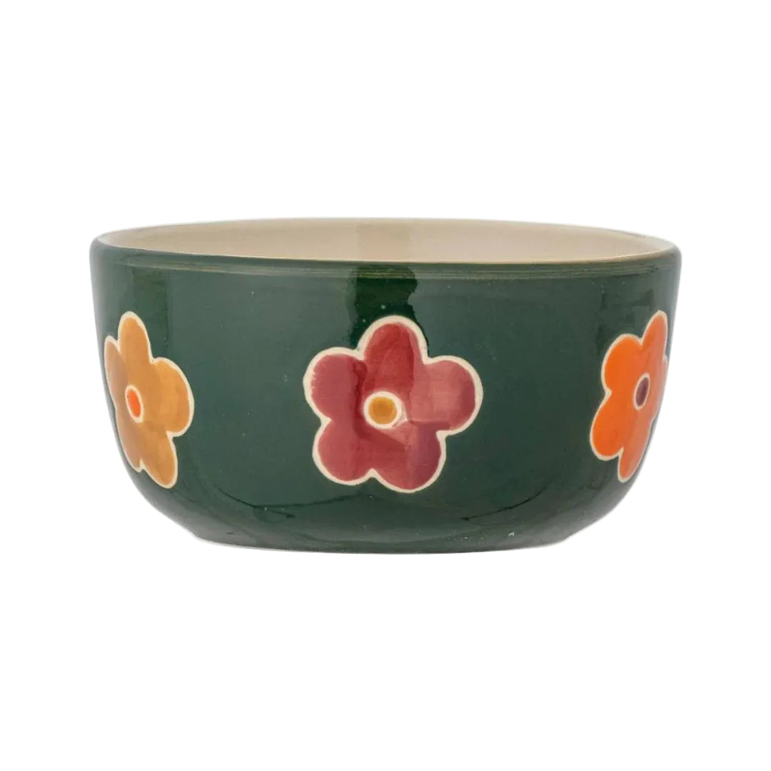 ADDY CERAMIC BOWL | GREEN
