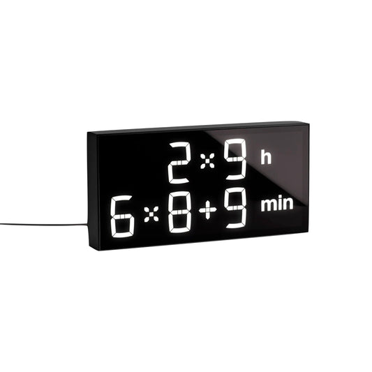 ALBERT CLOCK | BLACK