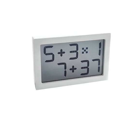 ALBERT ALARM CLOCK | WHITE