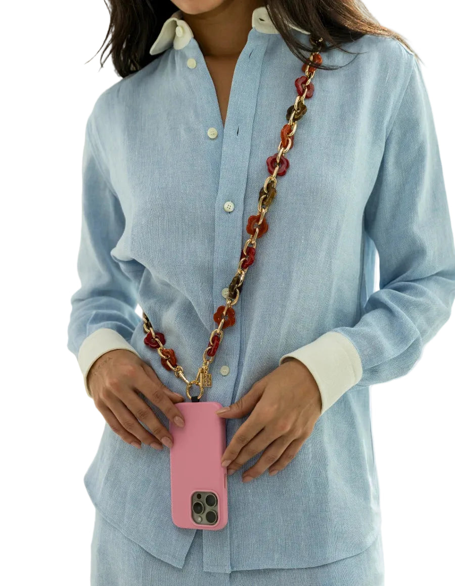 LANEJ PHONE STRAP | AMBER CHERRY
