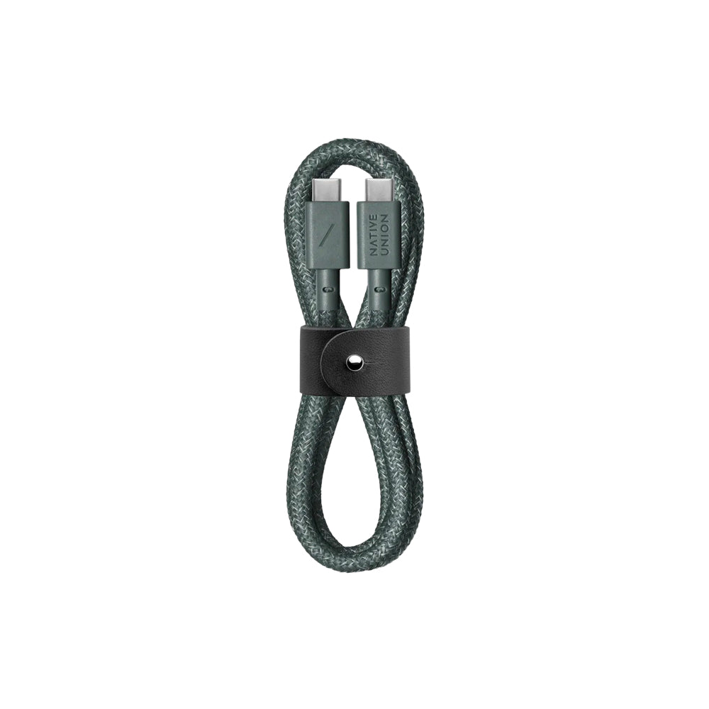 BELT CABLE C TO C | SLATE GREEN 1.2M LP