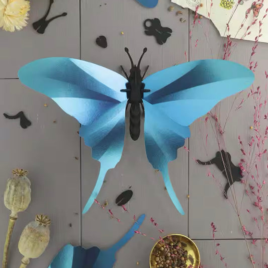 SWORDTAIL BUTTERFLY | GLOSSY AZURE BLUE