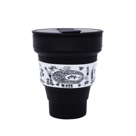 MOTF x LUTFI COLLAPSIBLE CUP | BLACK
