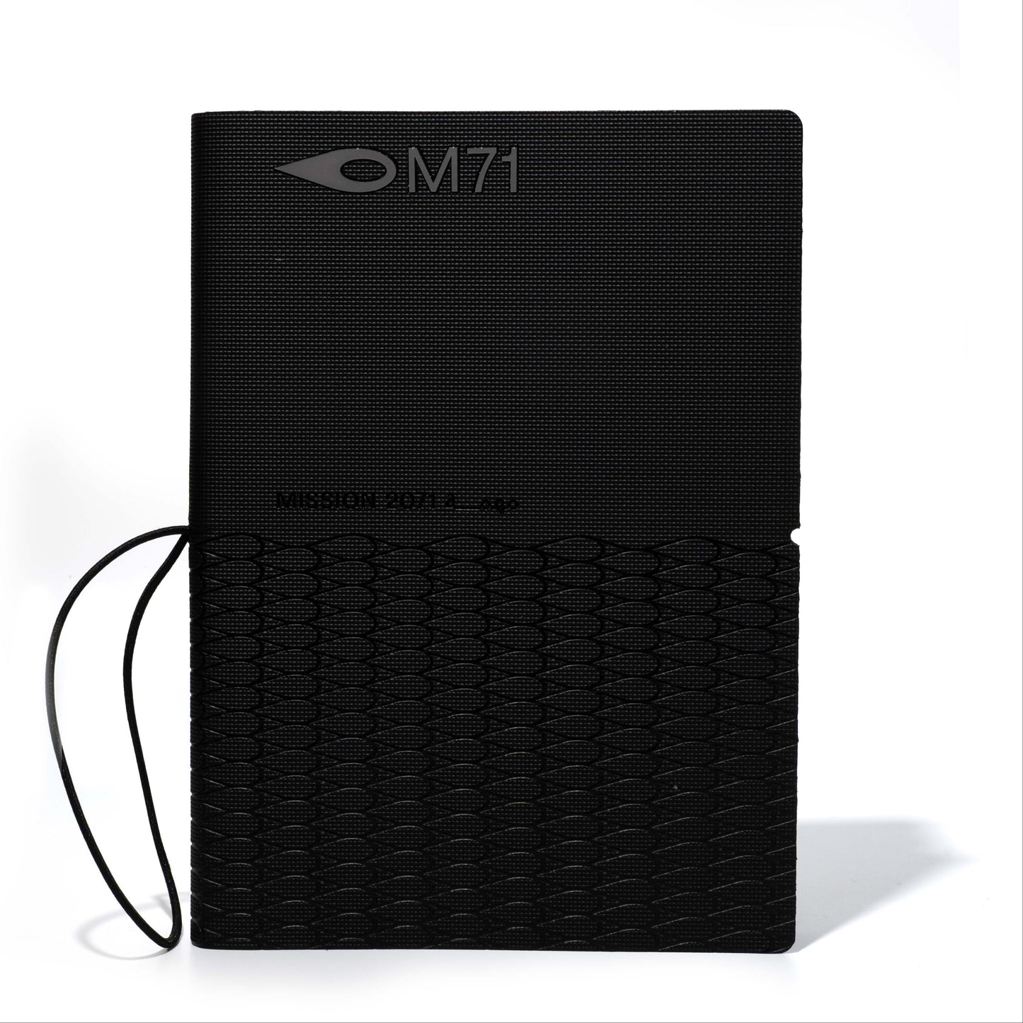 M71 METAL LOGO NOTEBOOK | BLACK