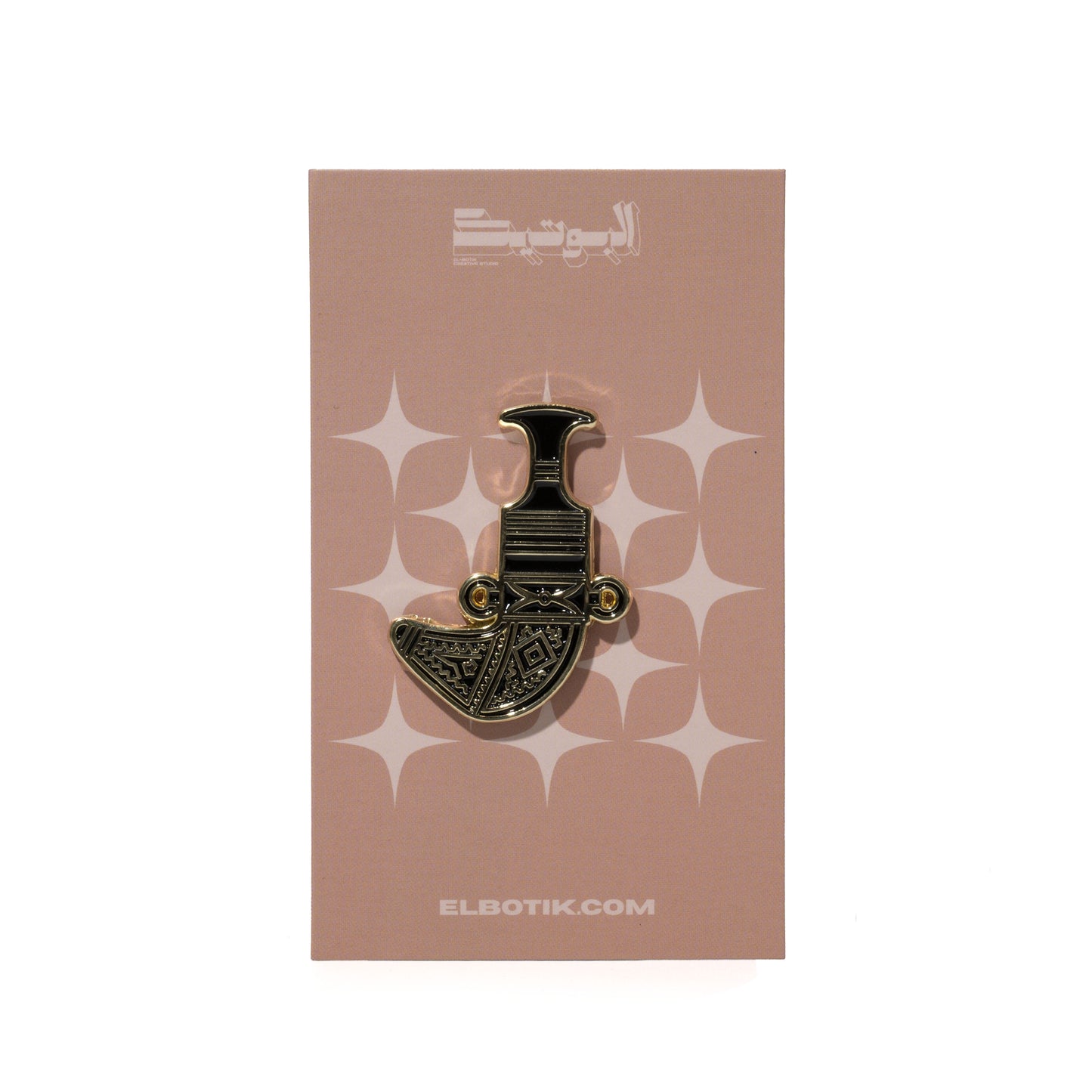 KHANJAR PIN | BLACK