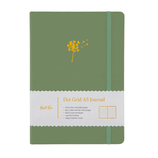 DANDELION NOTEBOOK | SAGE GREEN