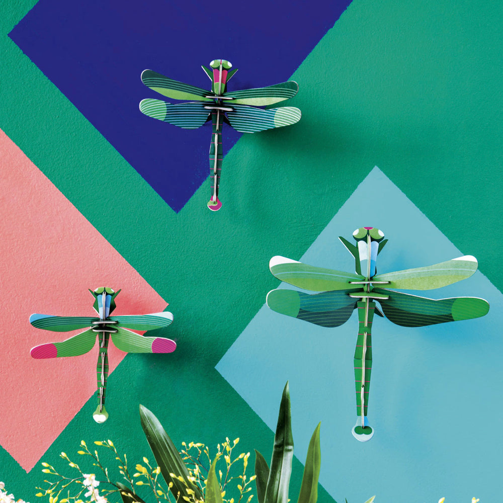 WALL ART | DRAGONFLIES  SET OF 3