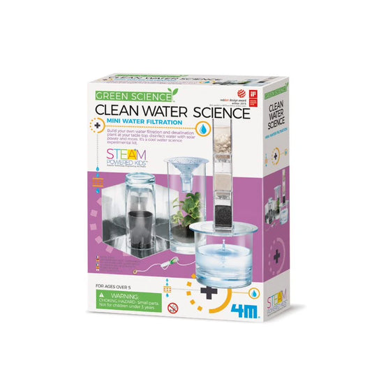 GREEN SCIENCE - CLEAN WATER SCIENCE / 4M KIDZ LABS
